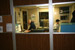 Jeff Morisse (left) and Brian Gundersen (right) work on planning the next day's delivery routes.