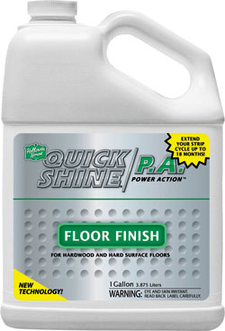Learn About Quick Shine Power Action Finish From Holloway House Inc