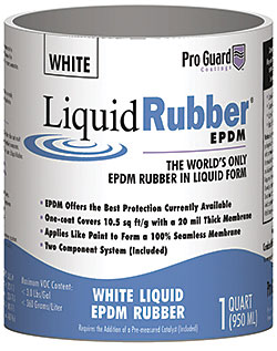 liquid rubber coatings guard inc pro coating epdm roof proguard