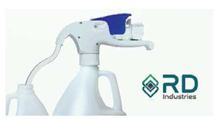 RD Industries Foaming Cleaning Solution Portable Dispensing Unit PDU 
