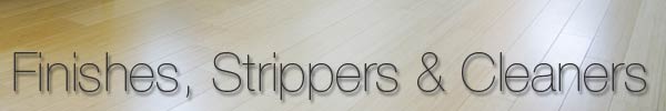 FinishesStrippersCleaners