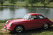 
Tom started his collection with a red 1964 Porsche coupe.
