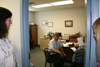 
Lisa and Kathleen Bands check in on Danny, the CFO, at My Cleaning Service headquarters as they go about the daily tasks involved in keeping a building service contracting business running efficiently.
