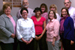
A group of Acorn employees, including president Jennifer Rosenberg (front row, far right) recently wore pink to work to show their support for an employee diagnosed with breast cancer.
