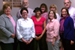 
A group of Acorn employees, including president Jennifer Rosenberg (front row, far right) recently wore pink to work to show their support for an employee diagnosed with breast cancer.
