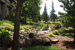 <br />
Areas such as the Humanities Pond are rain collection sites that are used to create ambiance as well as irrigation for landscaping.<br />
