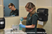 
Workers are trained to use controlled chemicals in an effort to create efficiencies and accuracy in the cleaning program. This also helps control purchasing.
