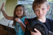
The Howells usually have 40-60 chickens on hand (enough for about 3 dozen eggs a day), but recently a coyote snuck into the coop and ate 25 birds.