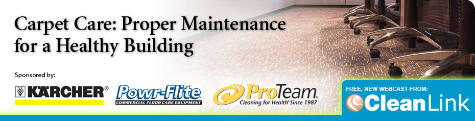 Carpet Care Webcast