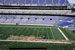 The stadium is host to countless events throughout the year, other than football. Whether it is conventions, home and garden shows, weddings, proms or a corporate event, everything from the suites to the locker rooms can be rented in the off season. Here, the stadium crew is setting up for a monster truck rally.
