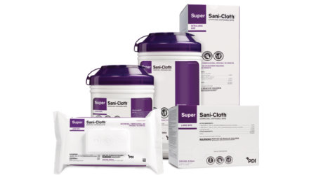 Super Sani-Cloth Germicidal Disposable Wipe: PDI