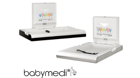 Ion Hygienic BabyMedi Diaper Changing Station: Saniflow Corp.