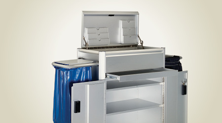 Customizing A Cleaning Cart
