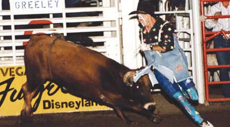 Freetime: Ray Quinn, Carpenter Paper Company, Excels In Second Career As Rodeo Announcer