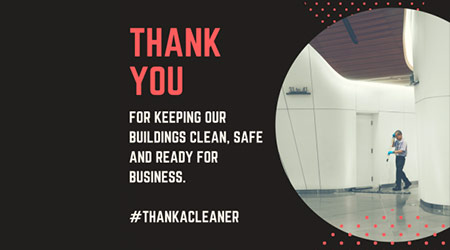 Take A Minute To Thank A Cleaner