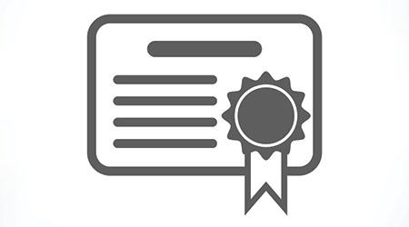 certificate icon