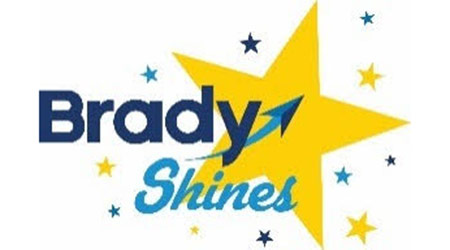 Brady Shines Star Logo