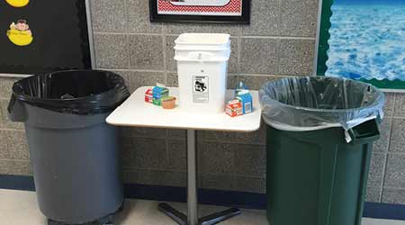 A Team Effort Keeps Schools Clean