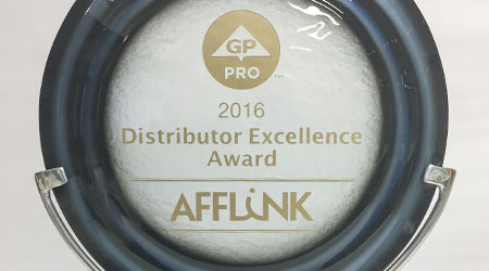 AFFLINK Wins Distributor Excellence Award