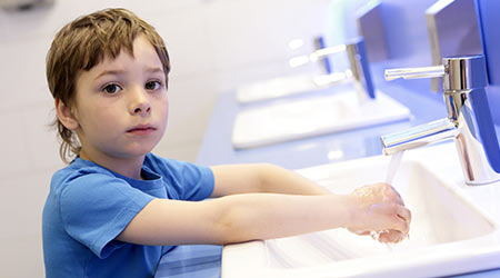High Schoolers Recognized For Hand-Hygiene Program