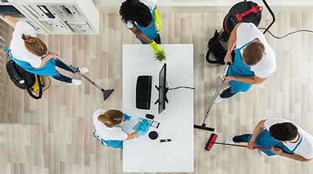 Survey: Office Workers Take On Interim Cleaning Duties