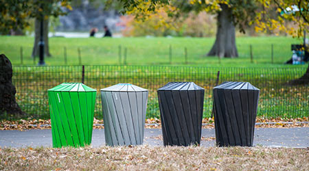Waste Clean Up Going Green In Central Park