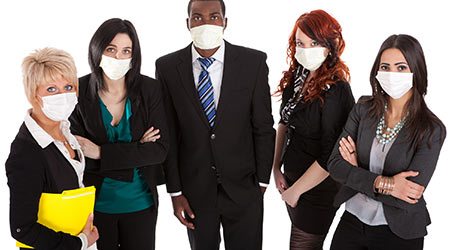 Survey: Germiest Areas Within Workplaces