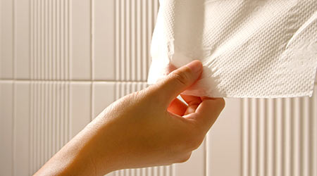 Company Creates Restroom Air Vs. Paper Battleground