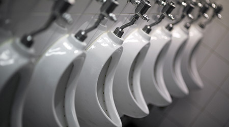 Reasons Why Facilities Fill Urinals With Ice