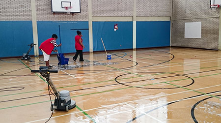 Summer Break Means Deep Clean For School Buildings