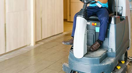 Riding Commercial Floor Cleaners Superior To Walk Behind Machines