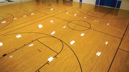 Simple Solution Revitalizes Gym Floor