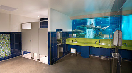 Shark Attraction Earns Facility Best Restroom Title