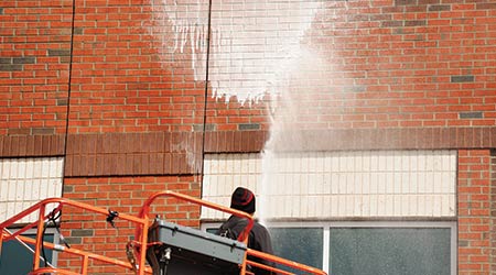 Spring Is The Time To Pressure Wash Building Facades