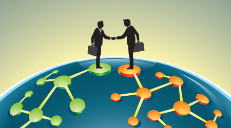 Merging Business Network-Business leaders in global agreement