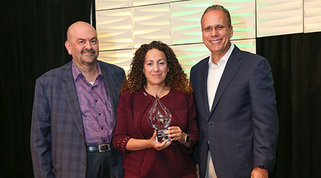 Receiving Award
