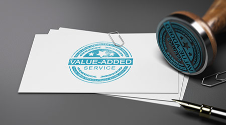 Value-added stamp