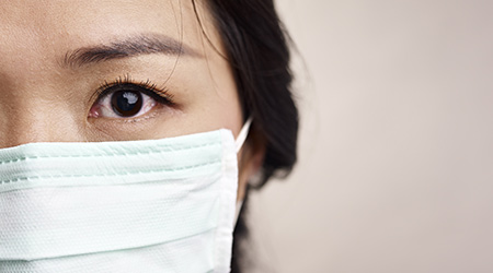woman patient in the hospital