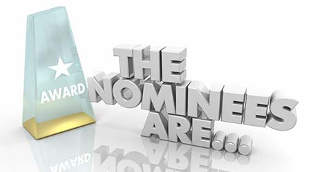 The Nominees Are Award Nominations Recognition 3d Illustration