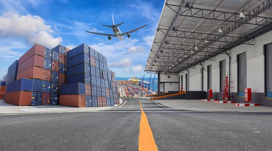Management logistics of Industrial Container Cargo for Import Export business.