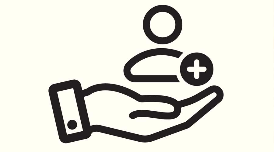 Success in Business or Personal Talent Concept. Young Employee Woman Holding a Golden Star