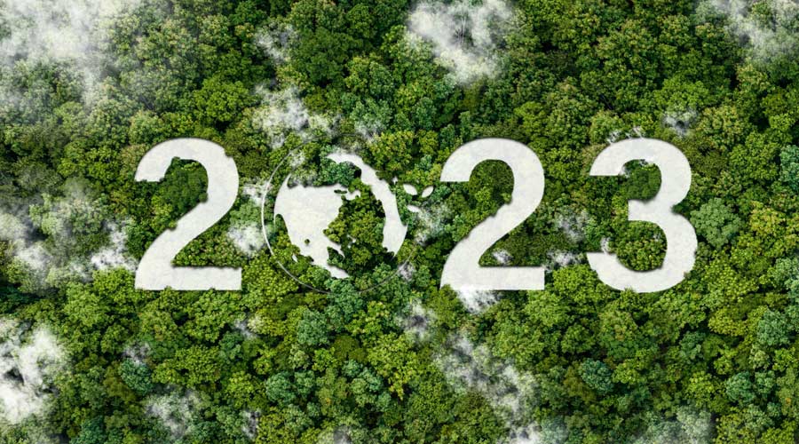 Green 2023 birds eye view concept