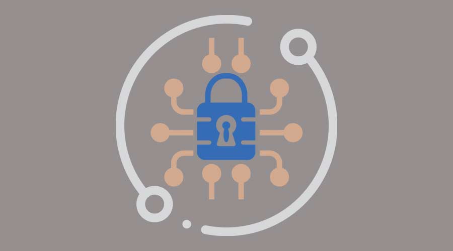 Sector vector with lock