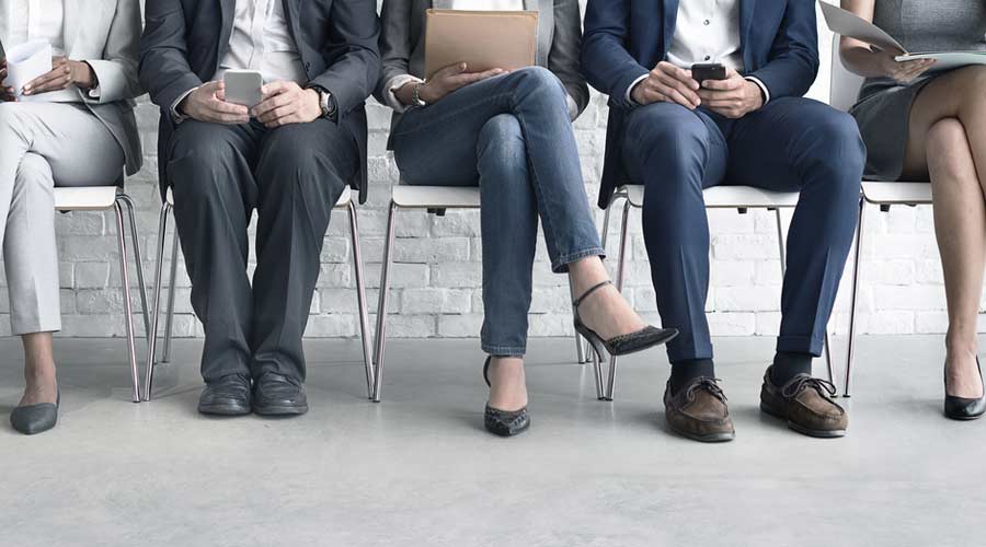 Human Resources Interview Recruitment Job Concept