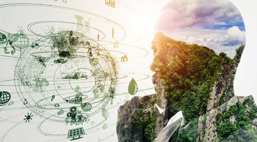 Environmental technology concept. Sustainable development goals. SDGs.