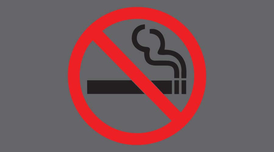 No smoking vector