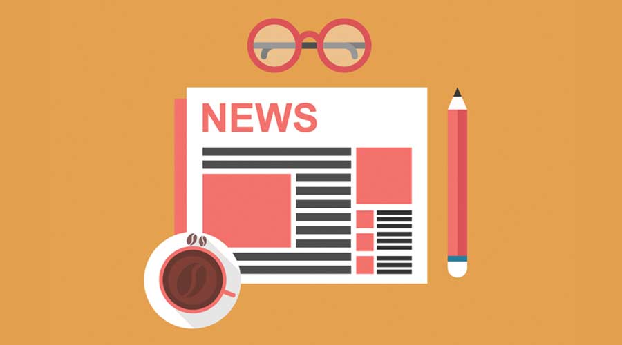 Top news concept vector