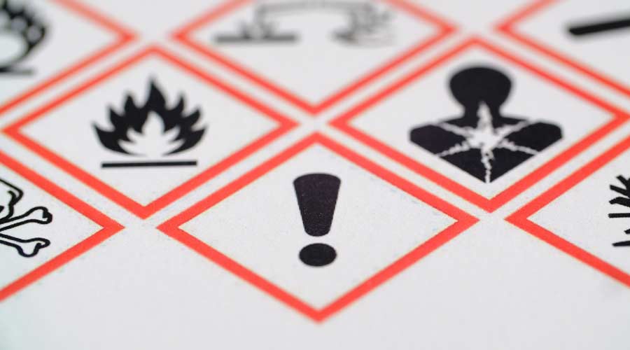 Safety hazard concept vector