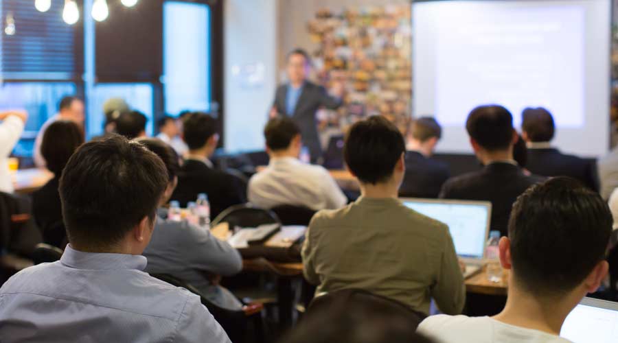 Seminar event concept