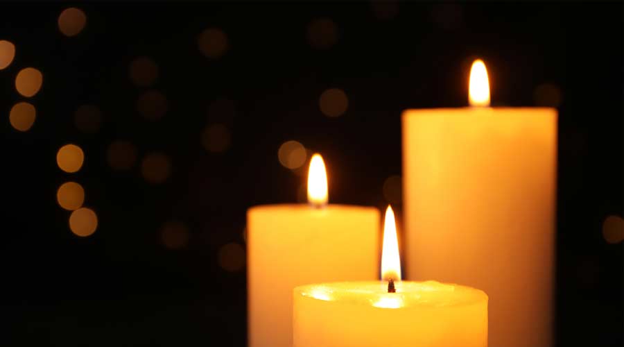 Candlelight vigil